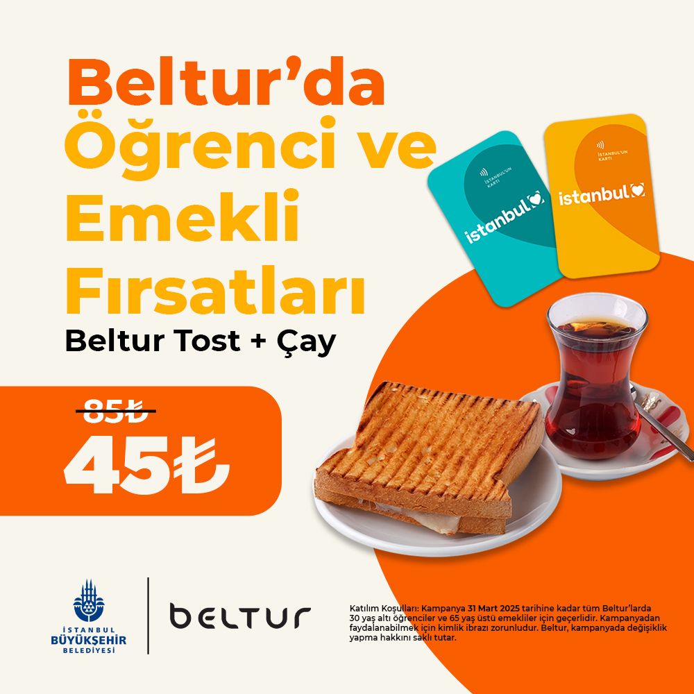 Beltur'da Öğrenci ve Emekli Fırsatları