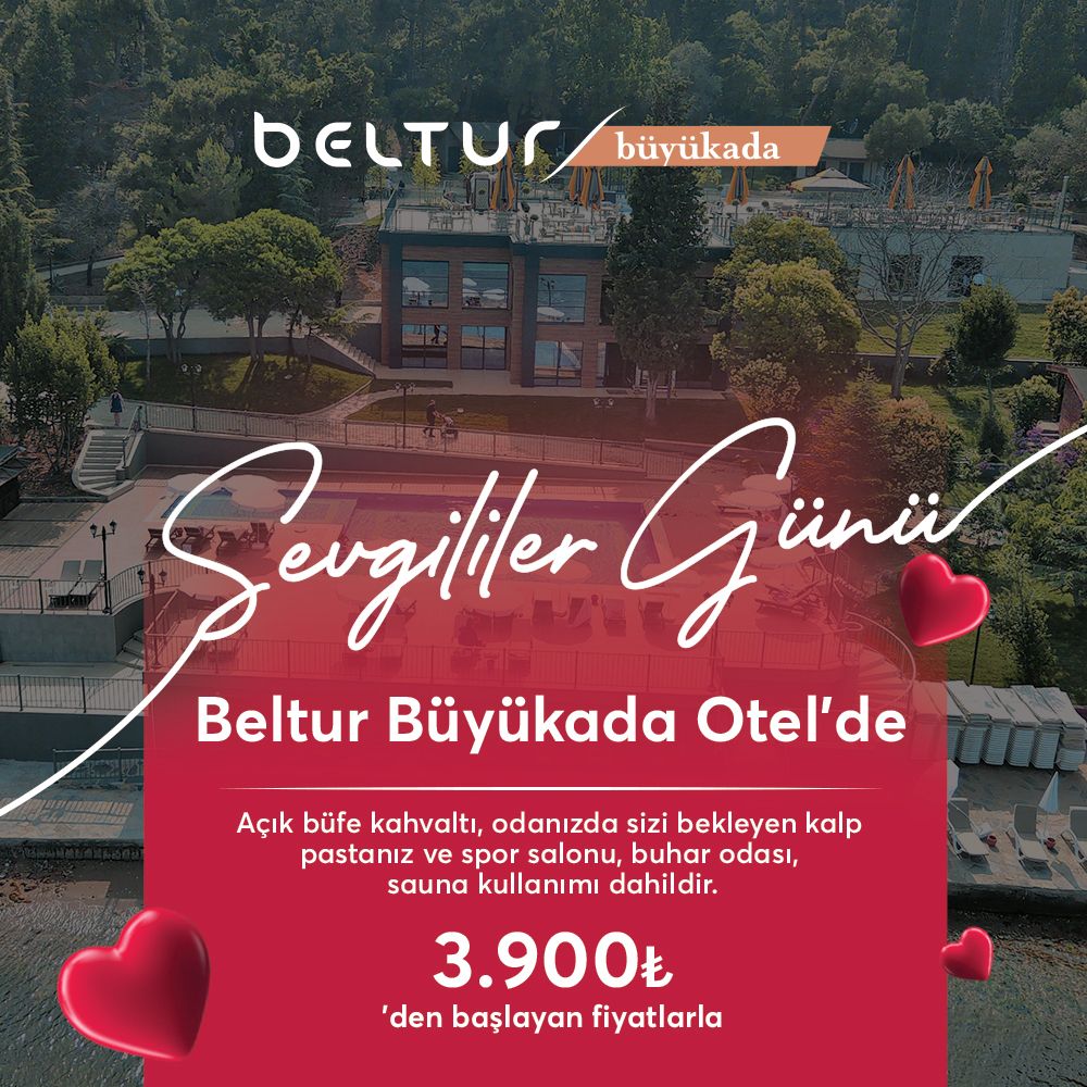 Beltur Büyükada Otel'de Sevgililer Günü