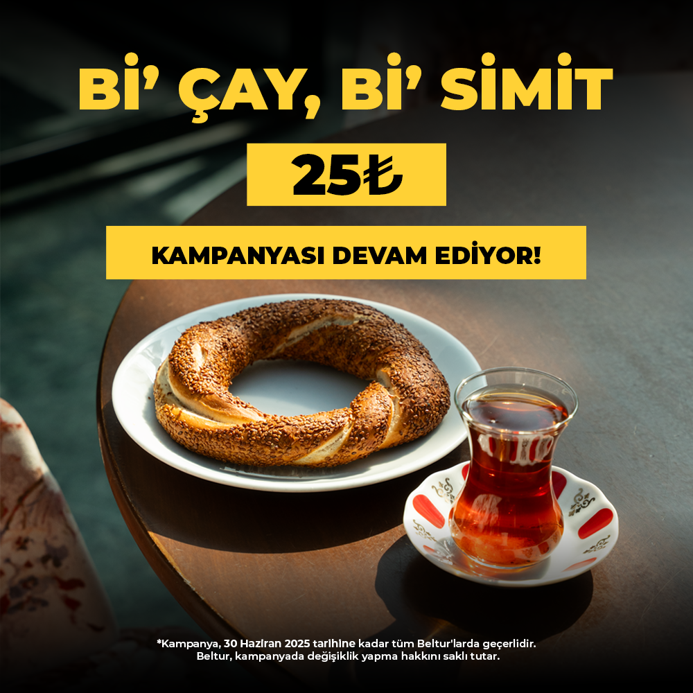 Bi' Çay Bi' Simit 25 ₺
