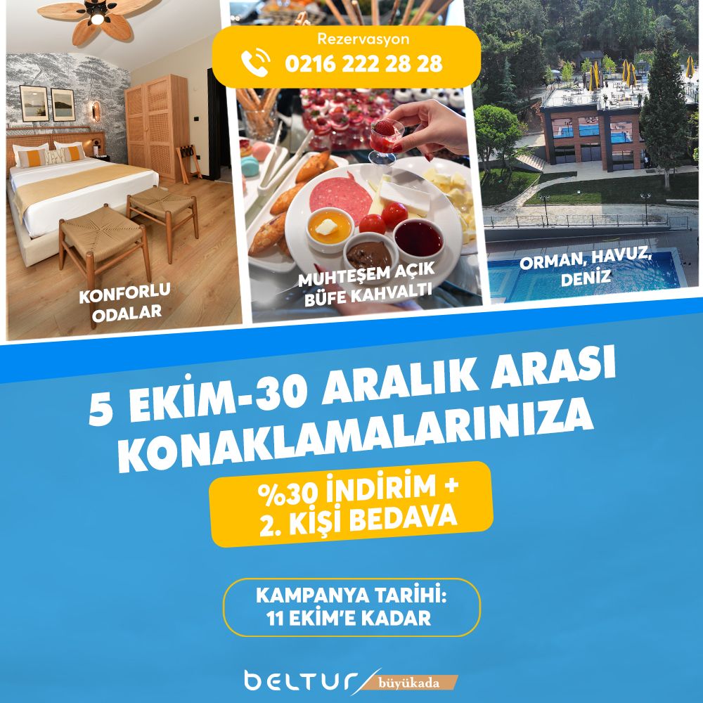 Beltur Büyükada’dan Kaçırılmayacak Fırsat!