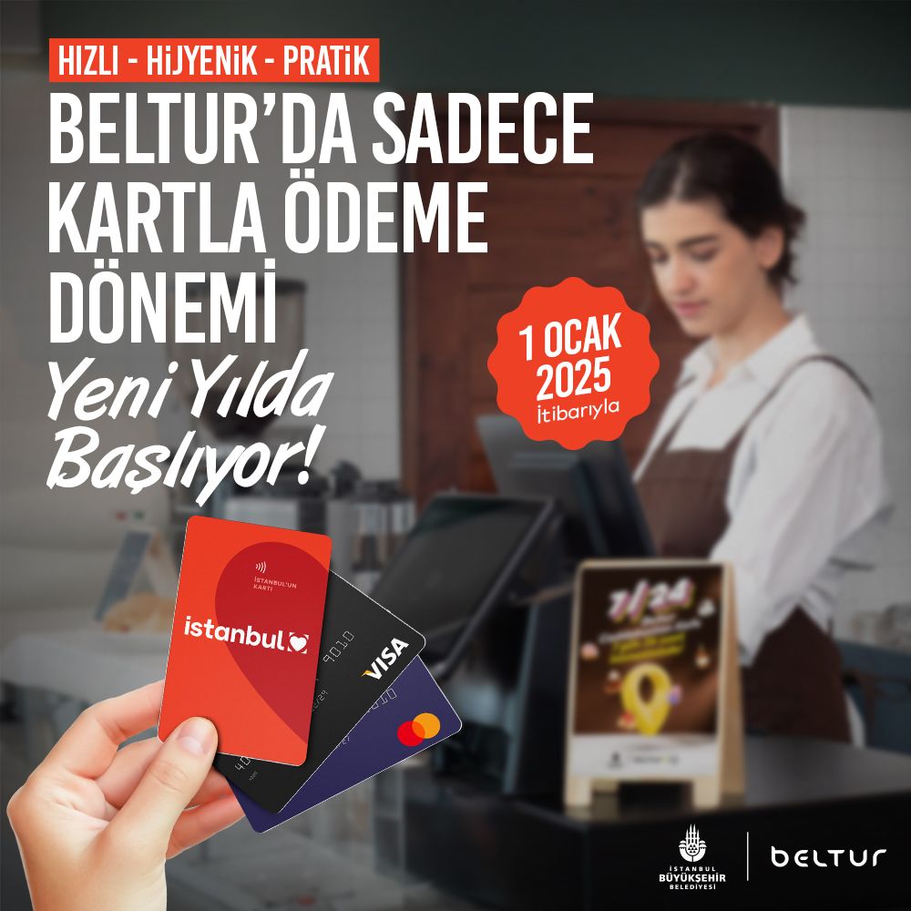 Beltur’dan Yeni Yılın İlk Dijital Adımı: Sadece Kartla Ödeme Dönemi!