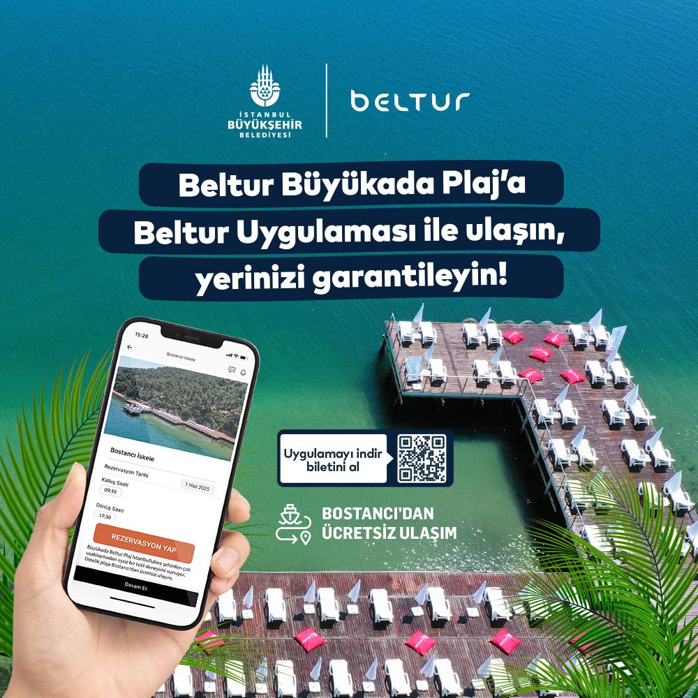 Bostancı’dan Beltur Büyükada Plaj’a Ulaşmak Çok Kolay!